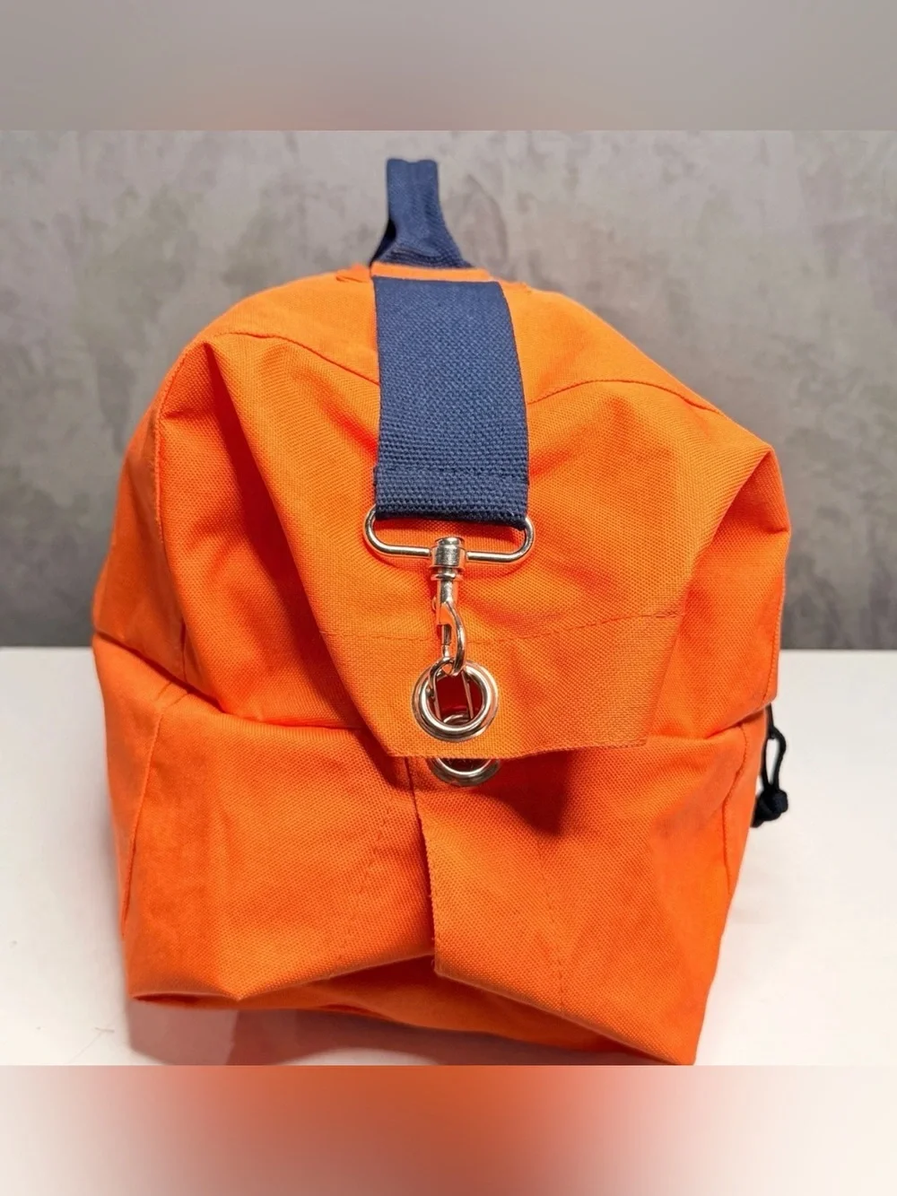 NWT Sperry Top-Sider Orange Canvas Duffle-bag